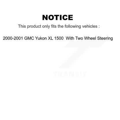 [Arrière] Sabot de frein de stationnement pour 00-01 GMC Yukon XL 1500 With Two Wheel Steering KNH-100102