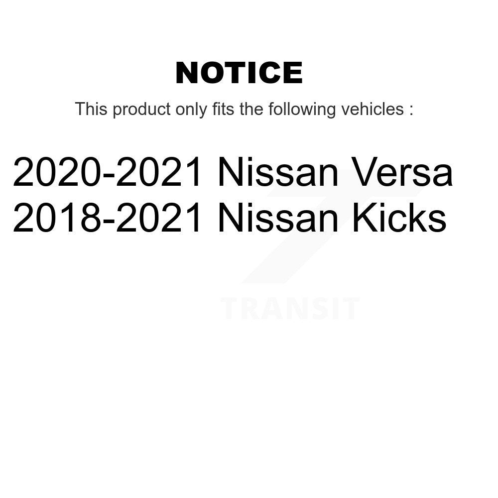 [Arrière] Sabot de frein à tambour pour Nissan Kicks Versa KNH-100120