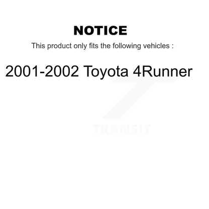 [Arrière] Sabot de frein à tambour pour 2001-2002 Toyota 4Runner KNH-100138