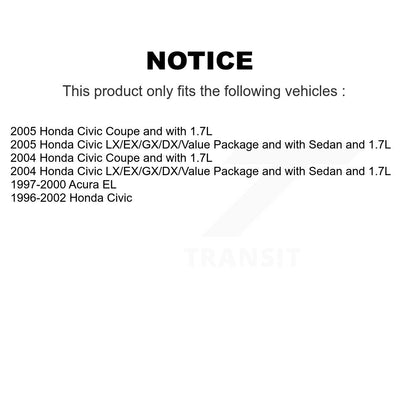 [Arrière] Sabot de frein à tambour pour Honda Civic Acura EL KNH-100143