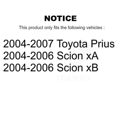 [Arrière] Sabot de frein à tambour pour Toyota Prius Scion xB xA KNH-100148