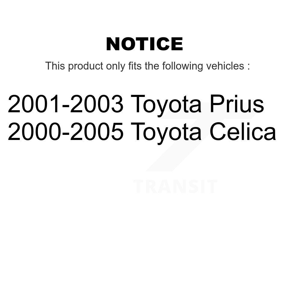 [Arrière] Sabot de frein à tambour pour Toyota Celica Prius KNH-100149