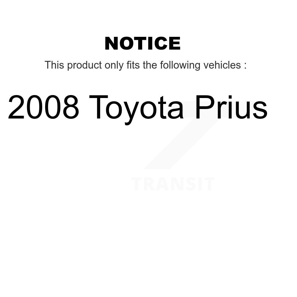 [Arrière] Sabot de frein à tambour pour 2008 Toyota Prius KNH-100150