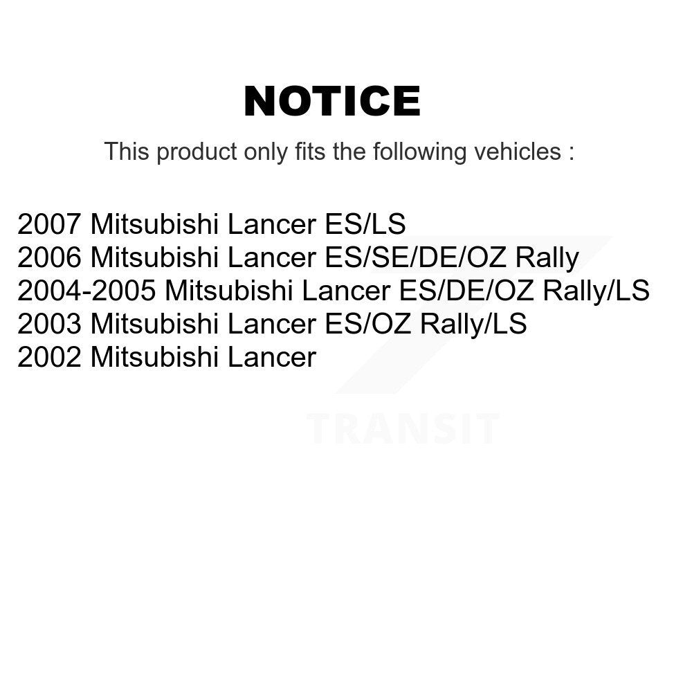 [Arrière] Sabot de frein à tambour pour Mitsubishi Lancer KNH-100174