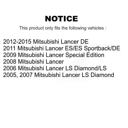 [Arrière] Sabot de frein à tambour pour Mitsubishi Lancer KNH-100175