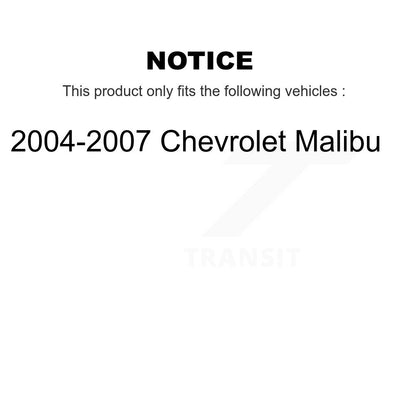 [Arrière] Sabot de frein à tambour pour 2004-2007 Chevrolet Malibu KNH-100178