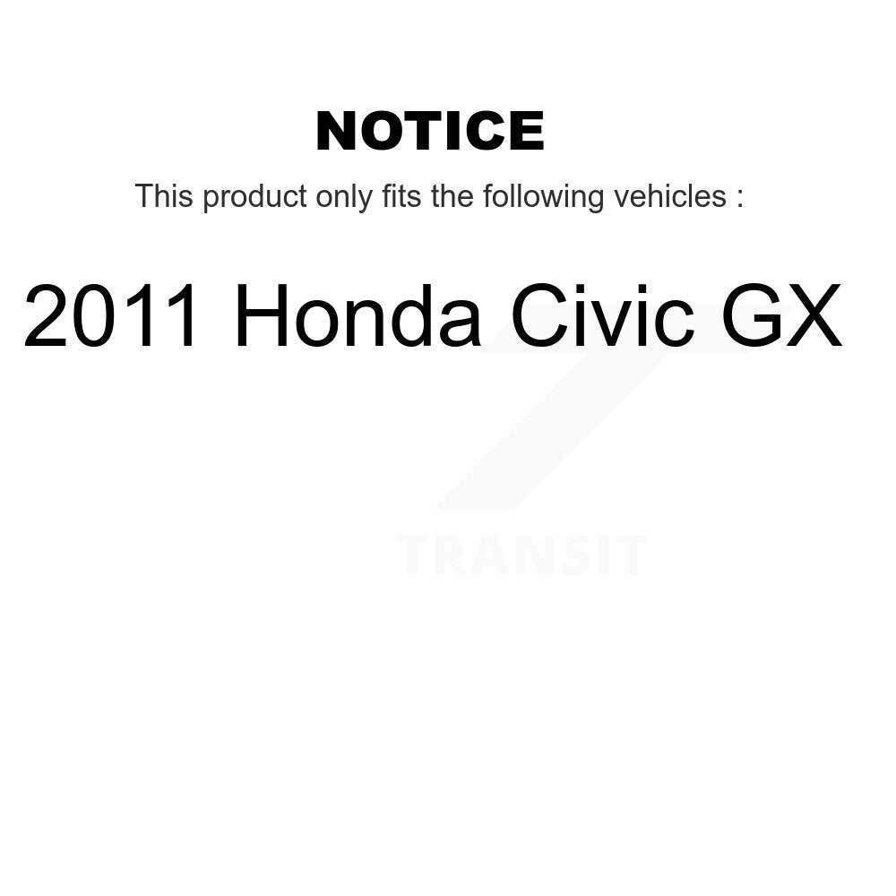 [Arrière] Sabot de frein à tambour pour 2011 Honda Civic GX KNH-100195