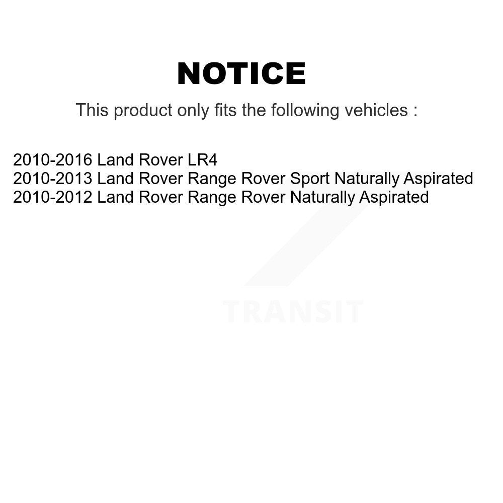 [Avant + Arrière] Kit de plaquette (semi-métallique) de frein pour Land Rover LR4 Range Sport KPF-100182