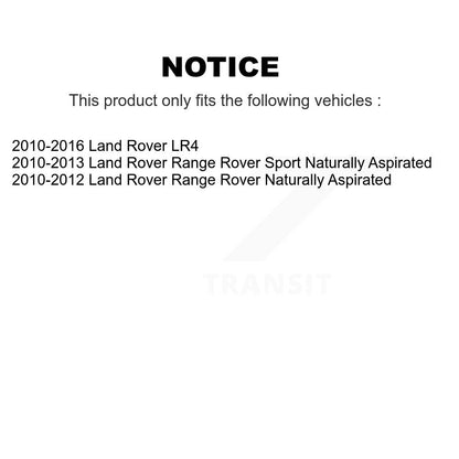 [Avant + Arrière] Kit de plaquette (semi-métallique) de frein pour Land Rover LR4 Range Sport KPF-100182