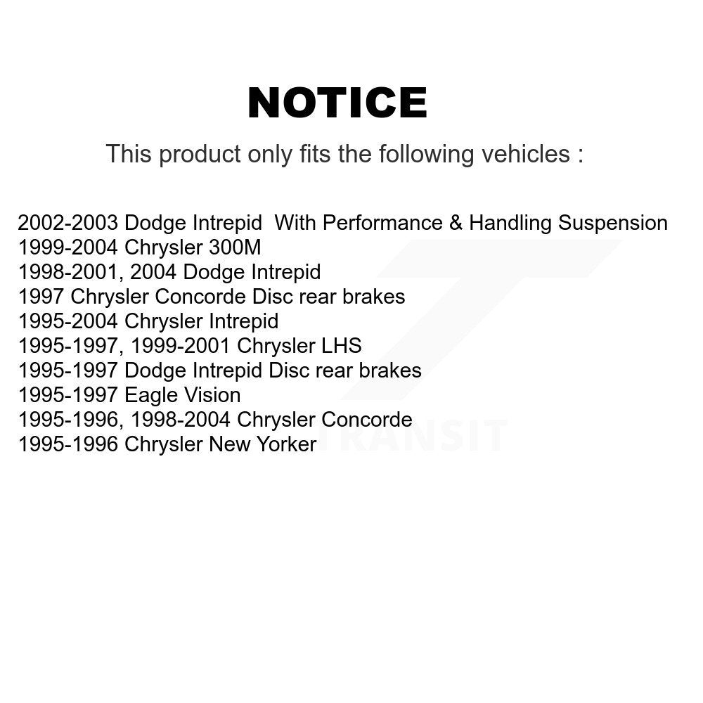 [Avant + Arrière] Kit de plaquette (semi-métallique) de frein pour Neon Dodge Plymouth Chrysler KPF-100313