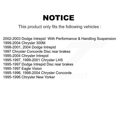 [Avant + Arrière] Kit de plaquette (semi-métallique) de frein pour Neon Dodge Plymouth Chrysler KPF-100313