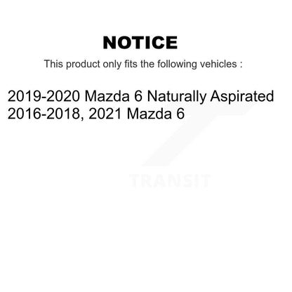 [Avant + Arrière] Kit de plaquette (semi-métallique) de frein pour Mazda 6 KPF-100500