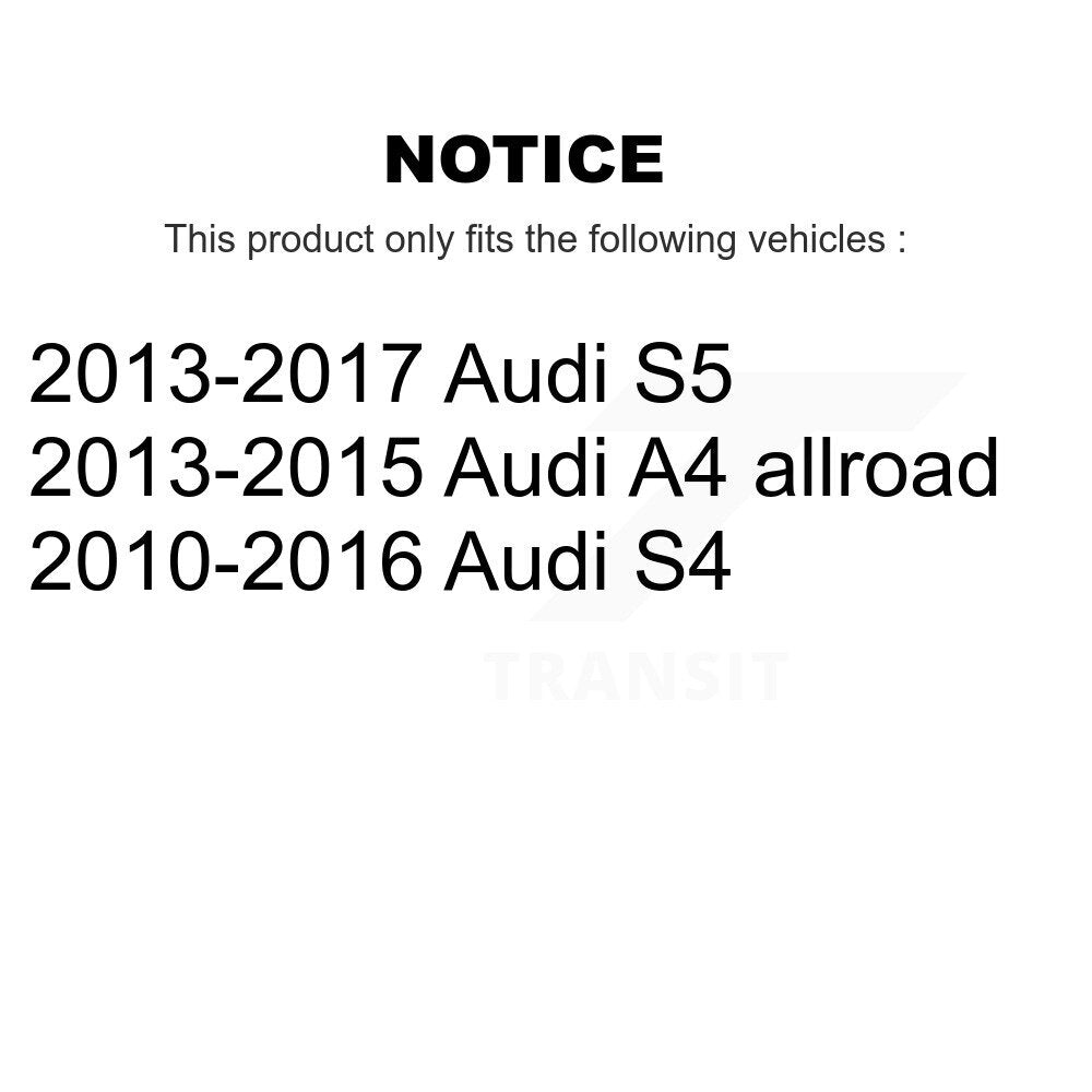 [Avant + Arrière] Kit de plaquette (semi-métallique) de frein pour Audi S4 S5 A4 allroad KPF-100602