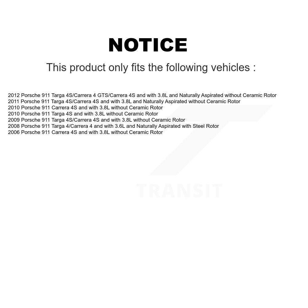 [Avant] Capteur usure plaquettes de frein pour Porsche 911 KSE-100003