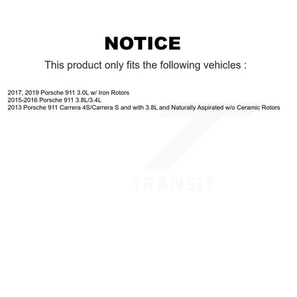 [Avant] Capteur usure plaquettes de frein pour Porsche 911 KSE-100007