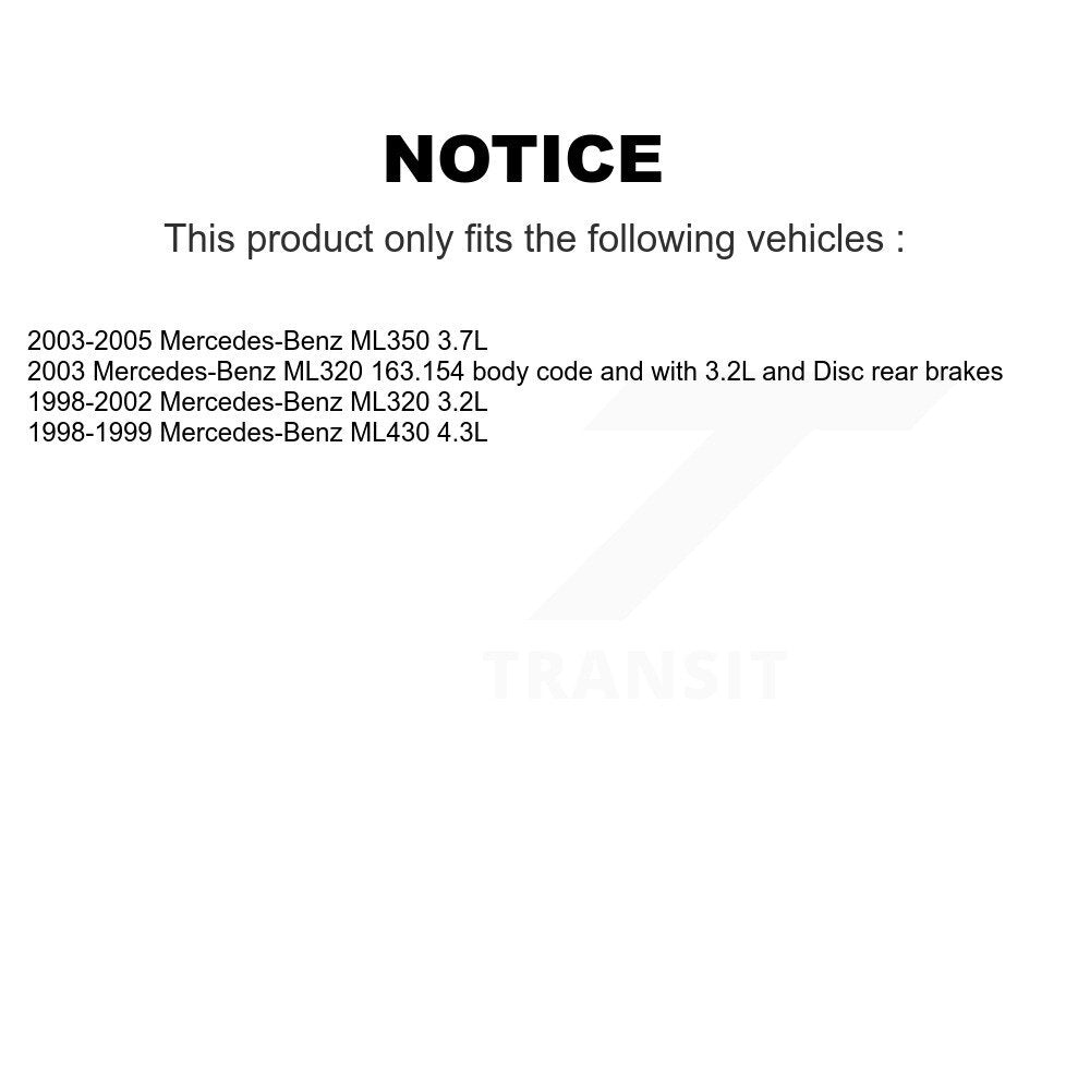 [Avant] Capteur usure plaquettes de frein pour Mercedes-Benz ML320 ML350 ML430 KSE-100008