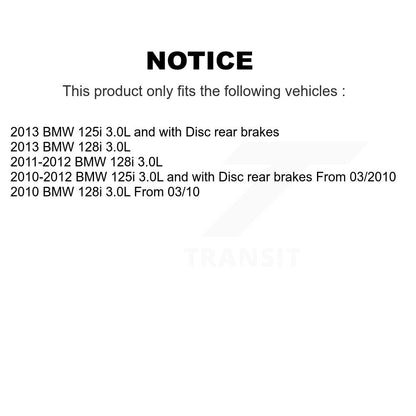 [Avant] Capteur usure plaquettes de frein pour BMW 128i 125i KSE-100025