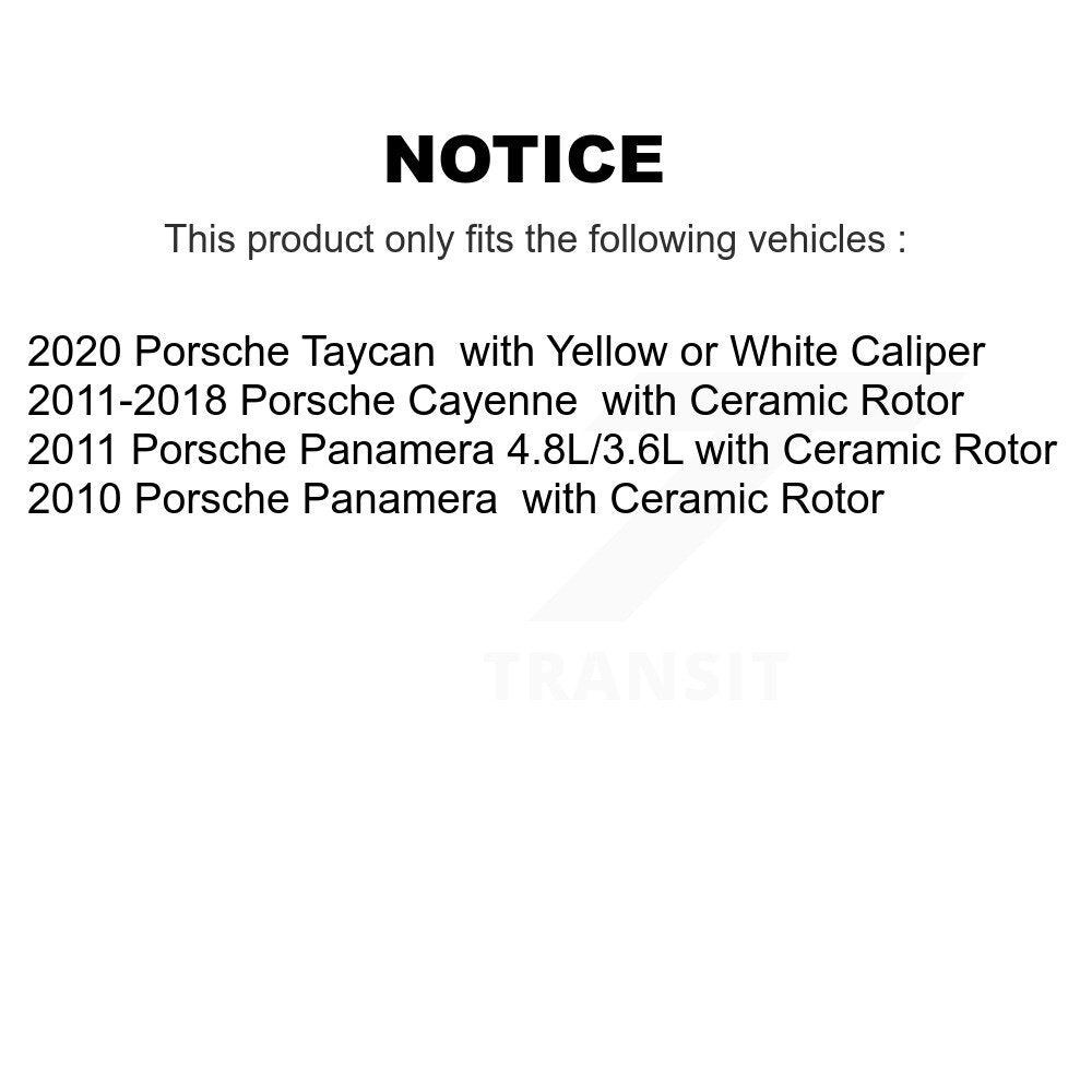 [Avant] Capteur usure plaquettes de frein pour Porsche Cayenne Taycan Panamera KSE-100028