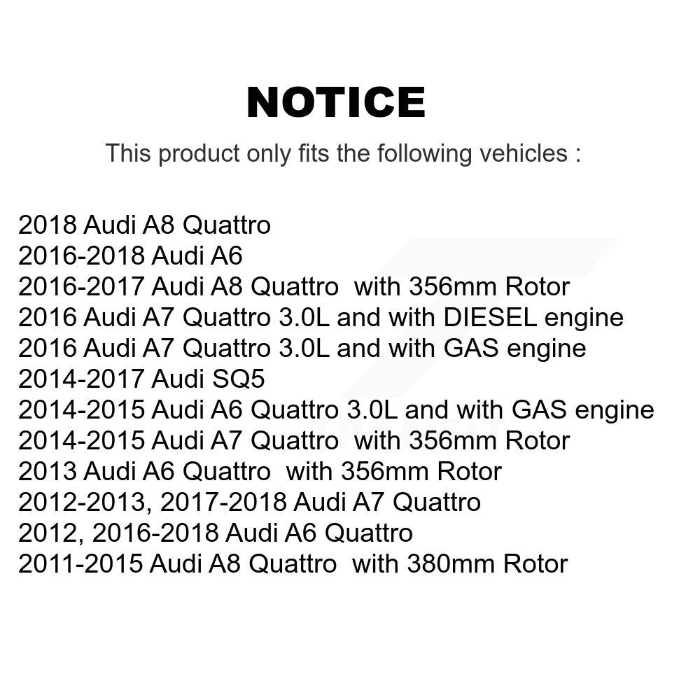 [Avant] Capteur usure plaquettes de frein pour Audi A6 Quattro A7 SQ5 A8 KSE-100034
