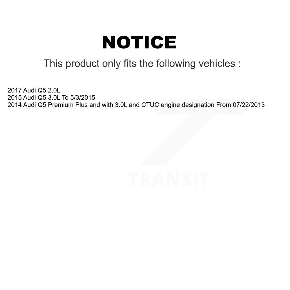 [Avant] Capteur usure plaquettes de frein pour Audi Q5 KSE-100036