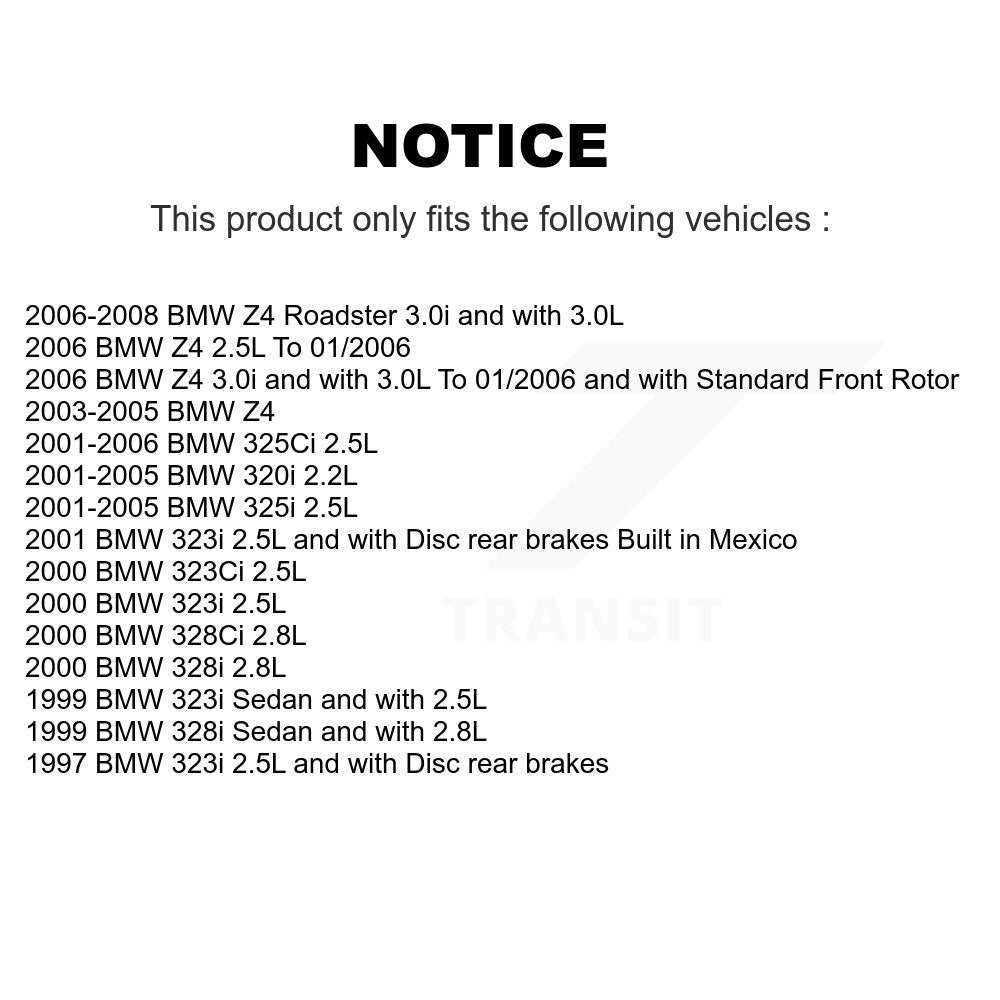 [Avant] Capteur usure plaquettes de frein pour BMW Z4 325i 325Ci 320i 323i 328i 323Ci 328Ci KSE-100046
