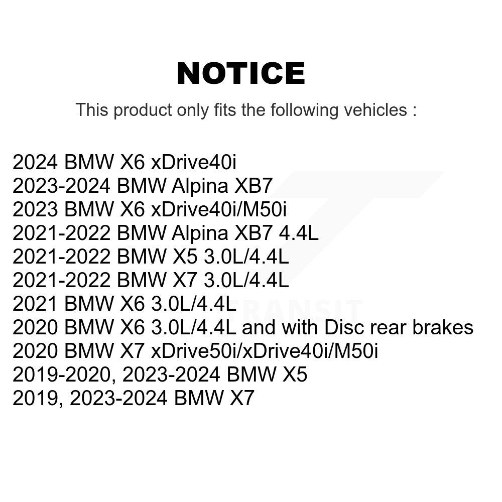 [Avant] Capteur usure plaquettes de frein pour BMW X5 X7 X6 Alpina XB7 KSE-100048