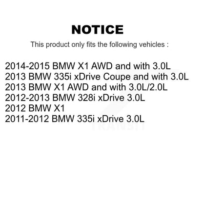[Avant] Capteur usure plaquettes de frein pour BMW X1 328i xDrive 335i KSE-100057