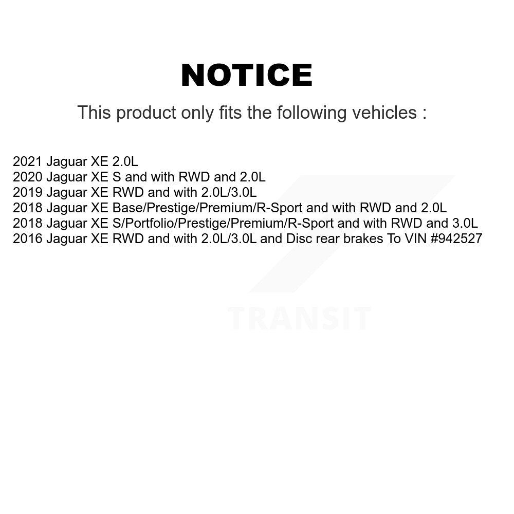 [Avant] Capteur usure plaquettes de frein pour Jaguar XE KSE-100060