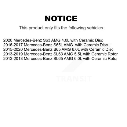 [Avant] Capteur usure plaquettes de frein pour Mercedes-Benz SL63 AMG S65 S63 SL65 S65L KSE-100066