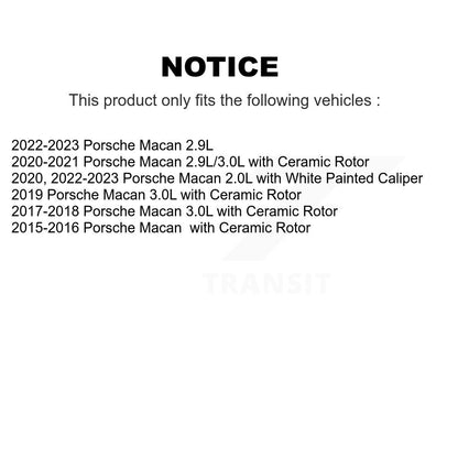 [Avant] Capteur usure plaquettes de frein pour Porsche Macan KSE-100068