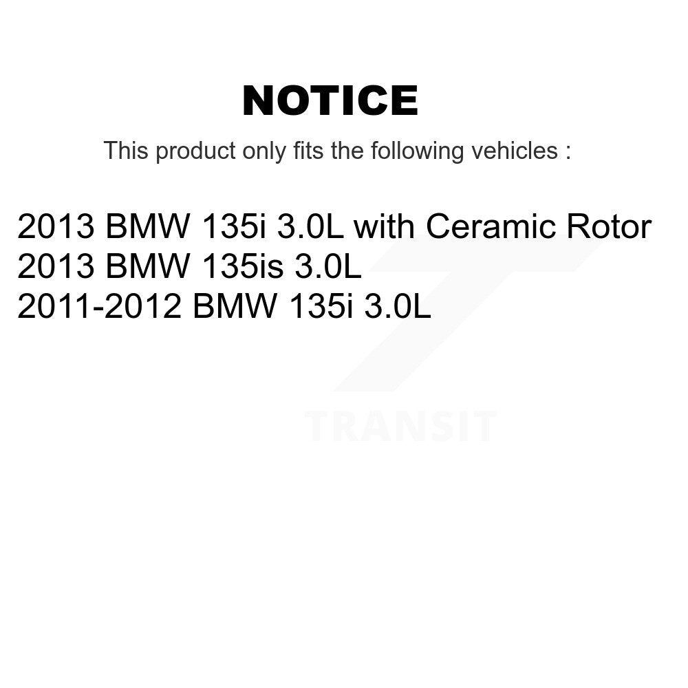 [Avant] Capteur usure plaquettes de frein pour BMW 135i 135is 3.0L KSE-100072