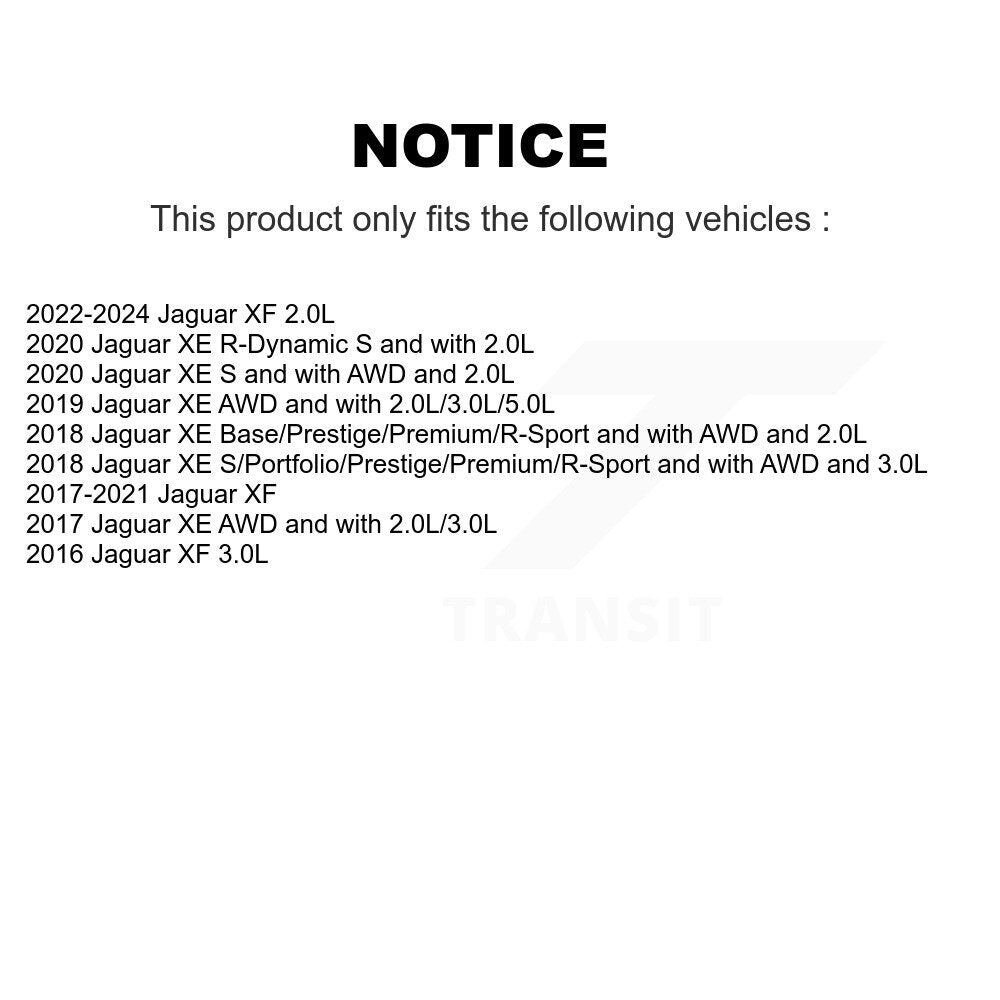 [Avant] Capteur usure plaquettes de frein pour Jaguar XE XF KSE-100076