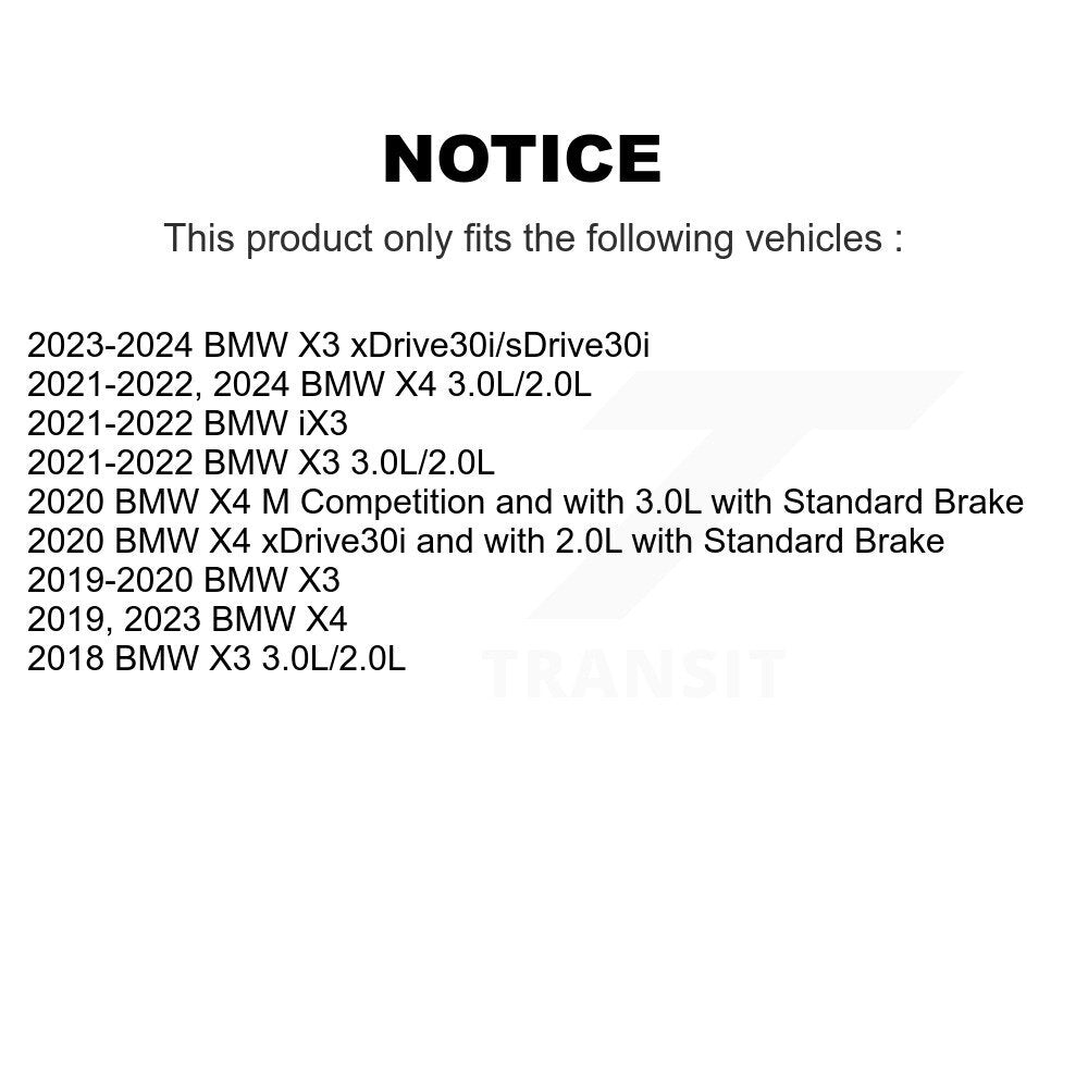 [Avant] Capteur usure plaquettes de frein pour BMW X3 X4 iX3 KSE-100090