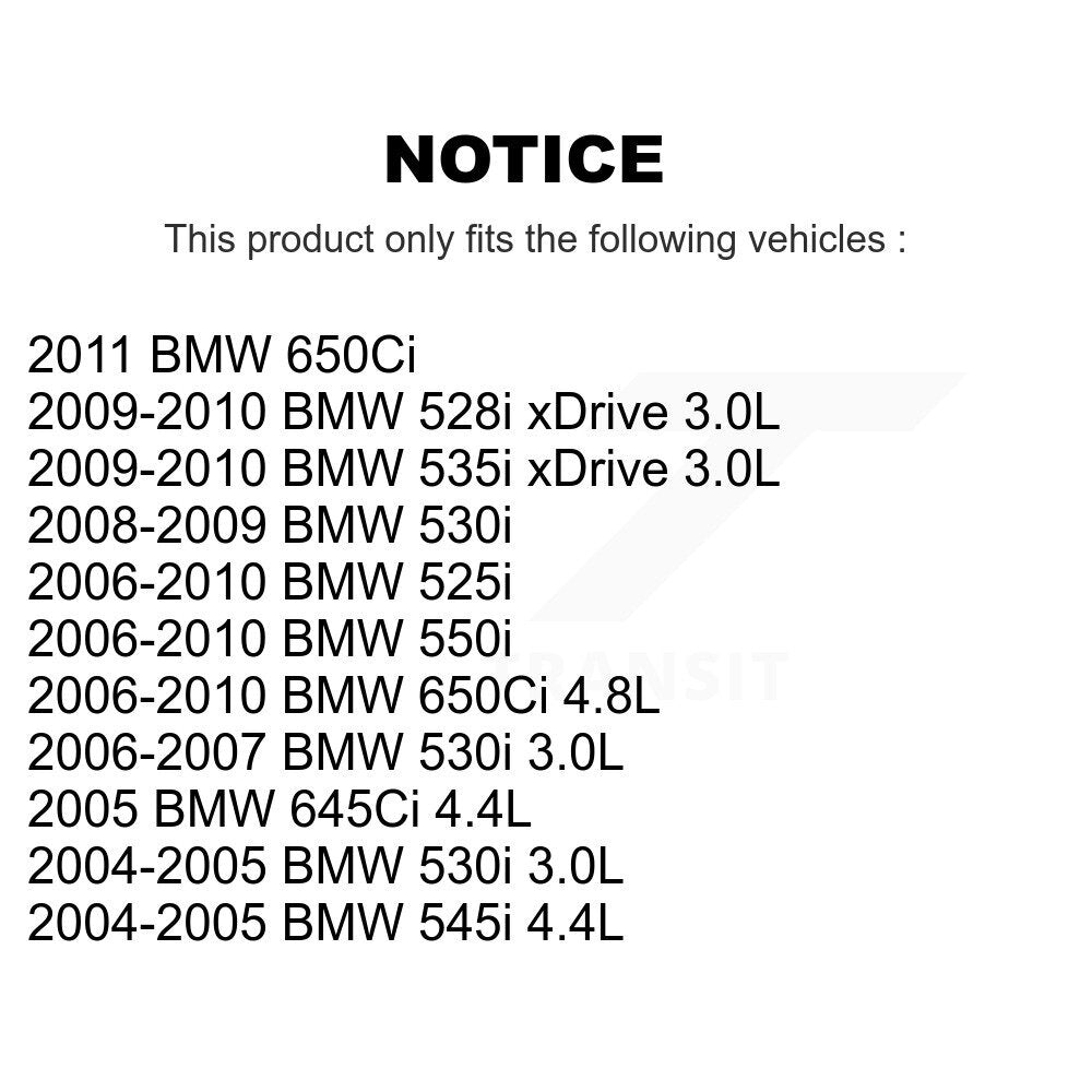 [Avant] Capteur usure plaquettes de frein pour BMW 530i 528i xDrive 525i 535i 550i 545i 645Ci KSE-100108