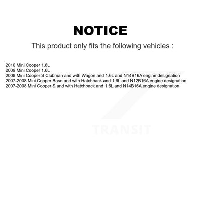 [Avant et Arrière] Capteur usure plaquettes de frein pour Mini Cooper KSE-100124