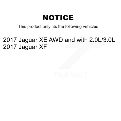 [Avant et Arrière] Capteur usure plaquettes de frein pour 2017 Jaguar XE XF KSE-100134