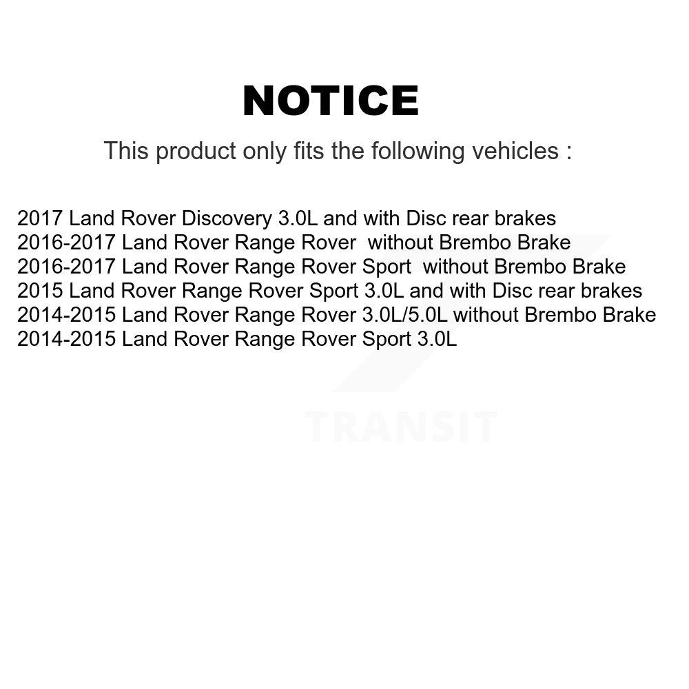 [Avant et Arrière] Capteur usure plaquettes de frein pour Land Rover Range Sport Discovery KSE-100177