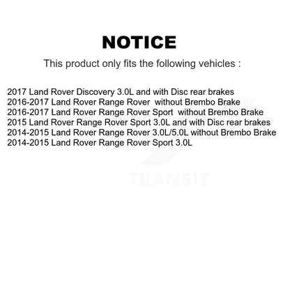 [Avant et Arrière] Capteur usure plaquettes de frein pour Land Rover Range Sport Discovery KSE-100177