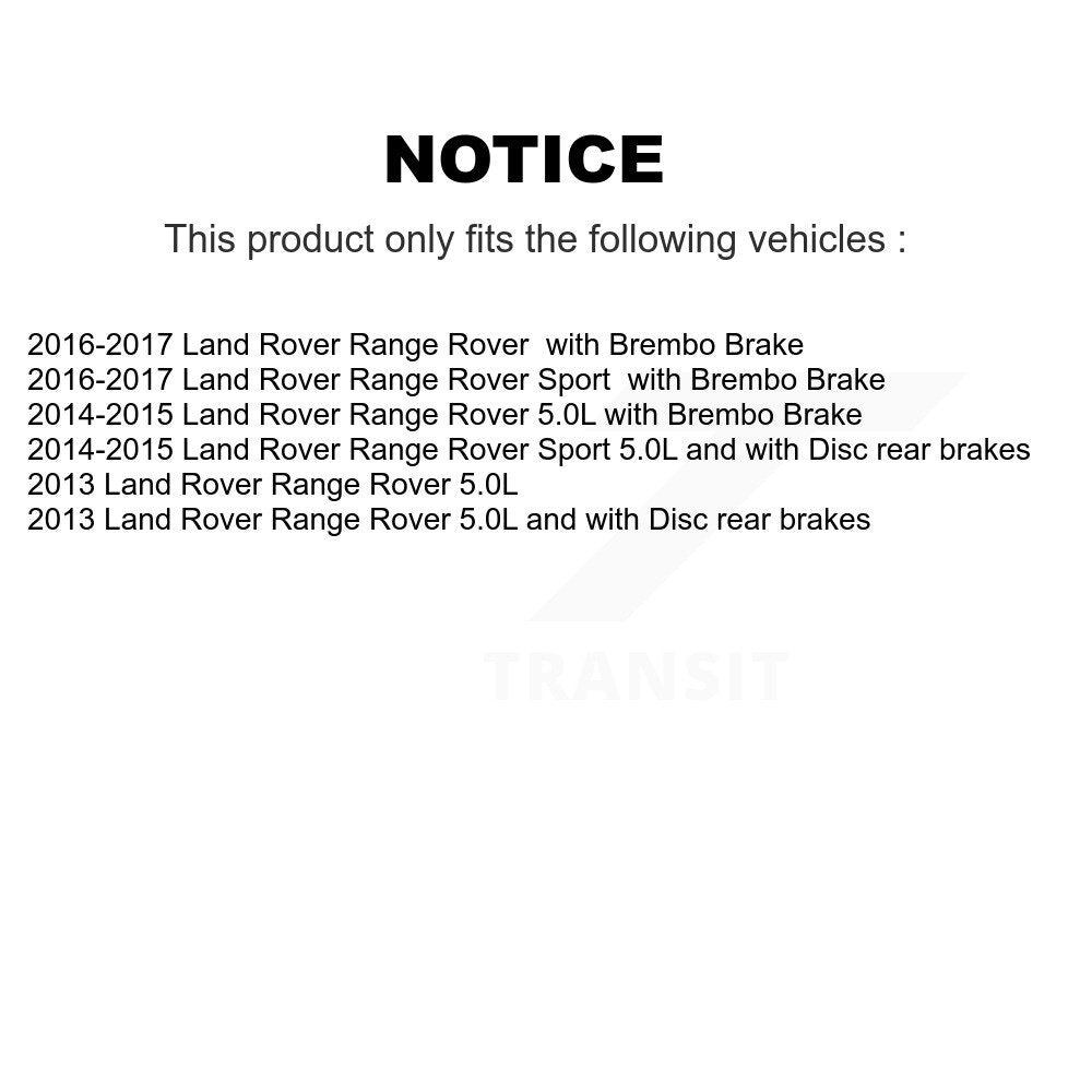 [Avant et Arrière] Capteur usure plaquettes de frein pour Land Rover Range Sport KSE-100178