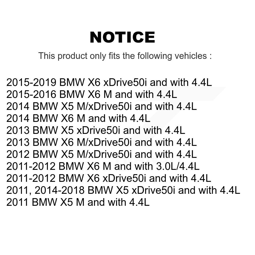[Avant et Arrière] Capteur usure plaquettes de frein pour BMW X5 X6 KSE-100192