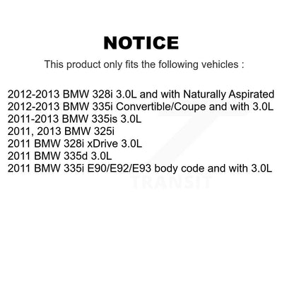[Avant et Arrière] Capteur usure plaquettes de frein pour BMW 328i xDrive 335i 335is 335d 325i KSE-100212