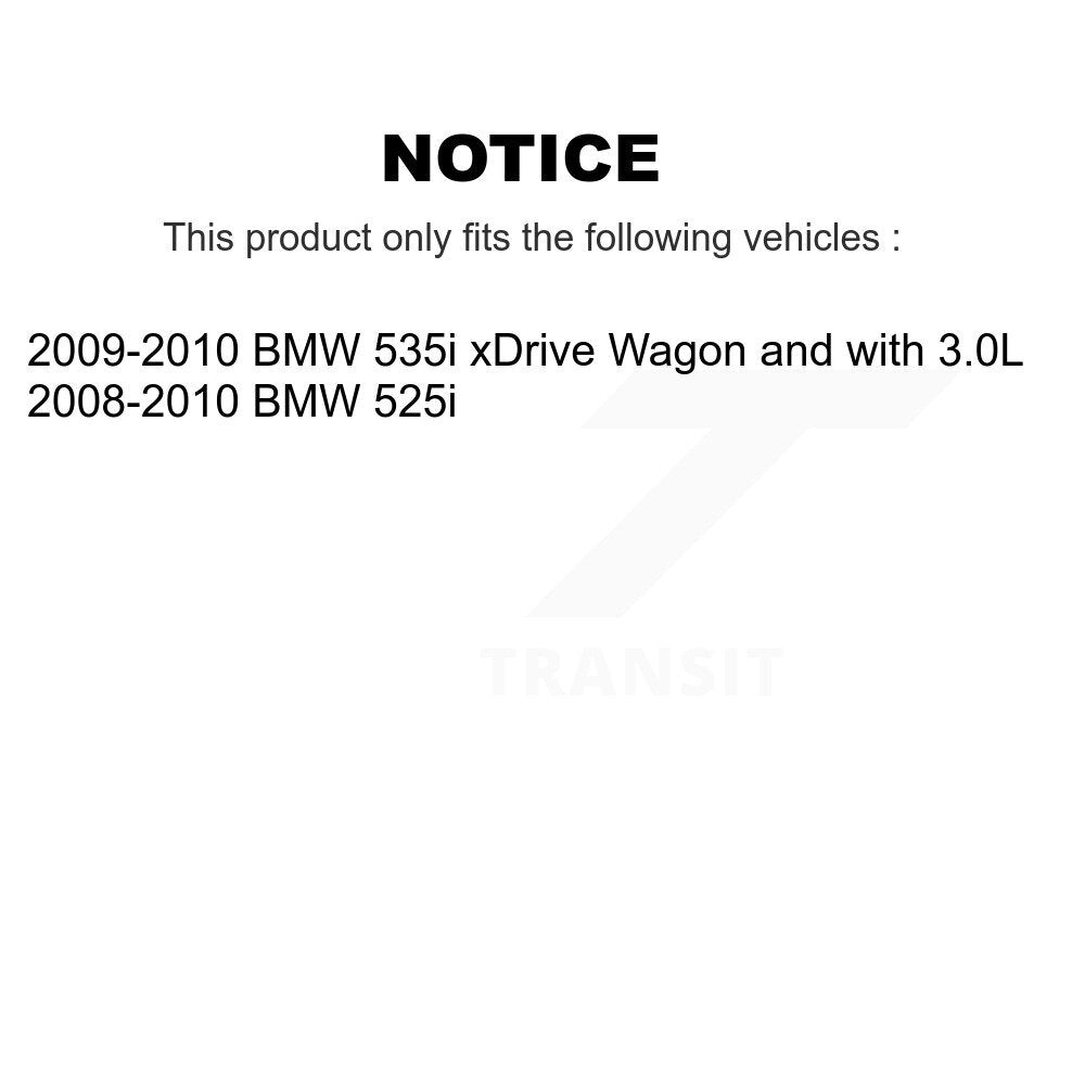 [Avant et Arrière] Capteur usure plaquettes de frein pour BMW 535i xDrive 525i KSE-100229