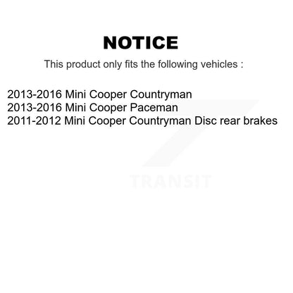 [Avant et Arrière] Capteur usure plaquettes de frein pour Mini Cooper Countryman Paceman KSE-100236