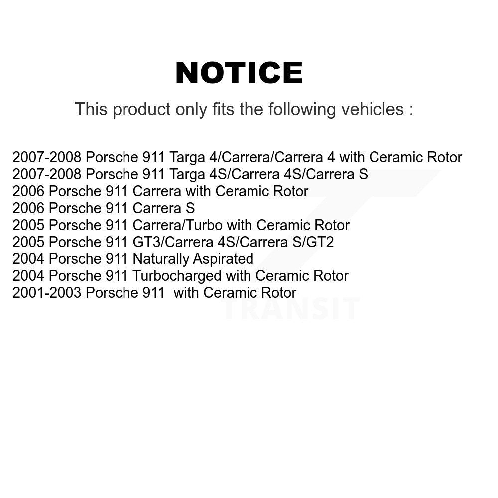 [Arrière] Capteur usure plaquettes de frein pour Porsche 911 KSE-100247
