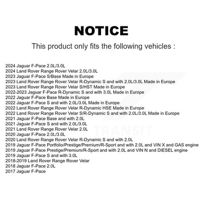 [Arrière] Capteur usure plaquettes de frein pour Jaguar F-Pace Land Rover Range Velar KSE-100253
