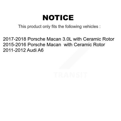 [Arrière] Capteur usure plaquettes de frein pour Porsche Macan Audi A6 KSE-100260