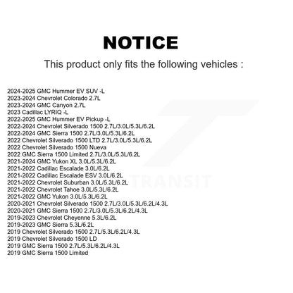 [Arrière] Capteur usure plaquettes de frein pour GMC Chevrolet Silverado 1500 Sierra Limited XL KSE-100270