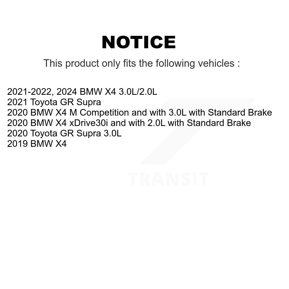 [Arrière] Capteur usure plaquettes de frein pour BMW X4 Toyota GR Supra KSE-100277