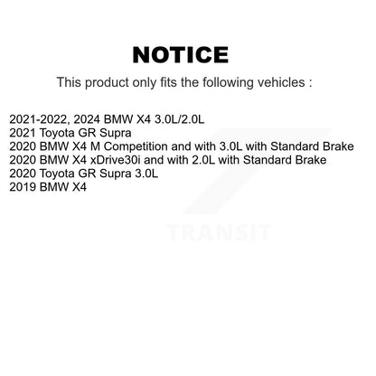 [Arrière] Capteur usure plaquettes de frein pour BMW X4 Toyota GR Supra KSE-100277