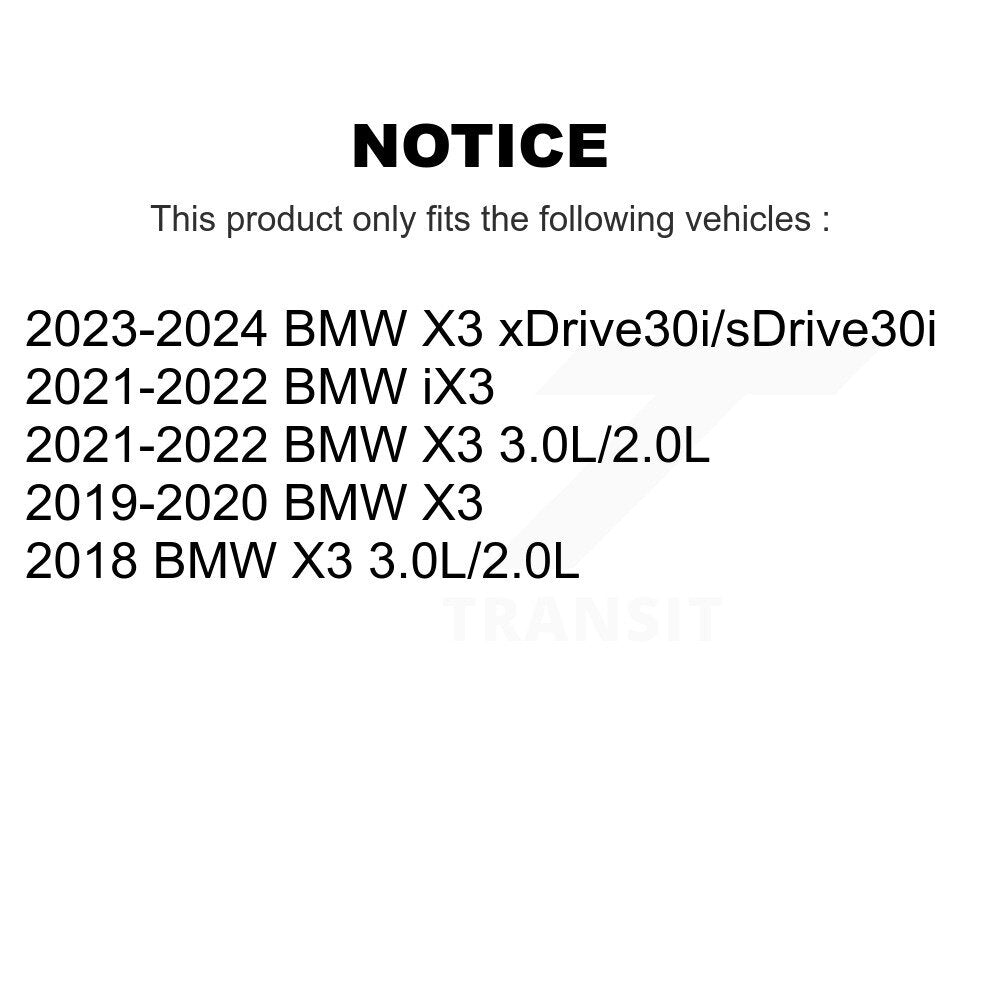 [Arrière] Capteur usure plaquettes de frein pour BMW X3 iX3 KSE-100278